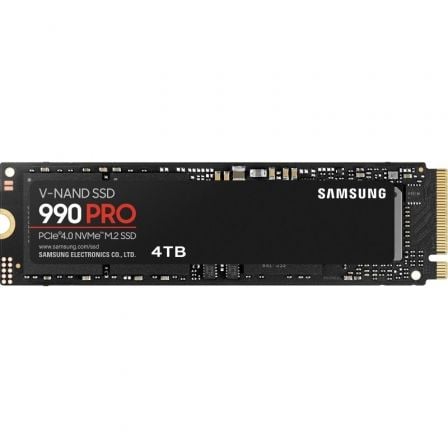 Disco SSD Samsung 990 PRO 4TB/ M.2 2280 PCIe 4.0/ Compatible con PS5 y PC/ Full Capacity