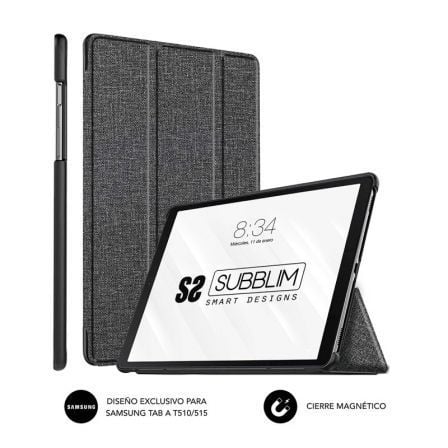 Funda Subblim Shock para Tablets Samsung GT A T510/515/ Negra