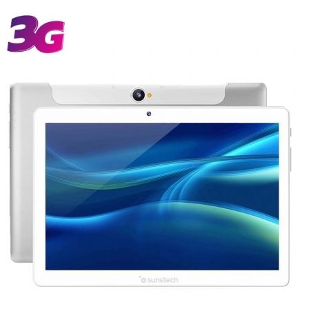 Tablet Sunstech Tab1081 10.1'/ 2GB/ 32GB/ Quadcore/ 3G/ Plata