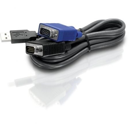 Cables Conmutador KVM TRENDnet TK-CU06/ USB/VGA 1.83 m
