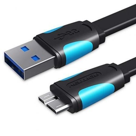 Cable USB 3.0 Vention VAS-A12-B100/ MicroUSB Macho
