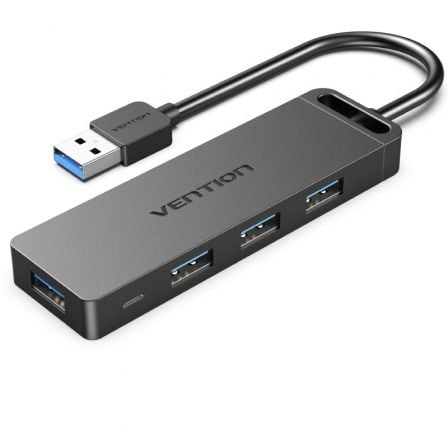 Hub USB 3.0 Vention CHLBB/ 4xUSB/ 1xMicroUSB PD