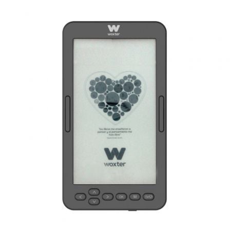Libro Electrónico Ebook Woxter Scriba 195 S/ 4.7'/ Tinta Electrónica/ Negro